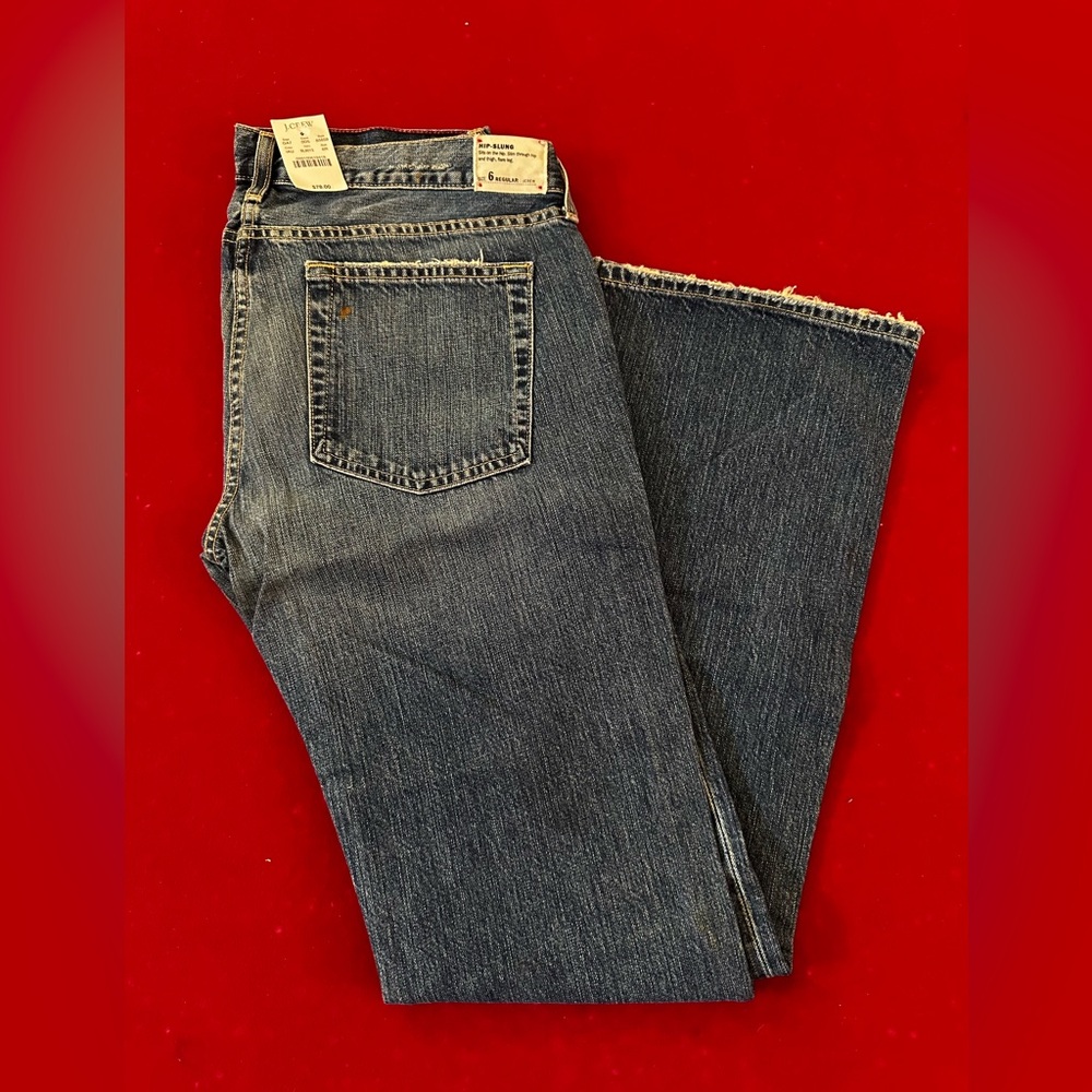 J Crew Hip Slung Woman. Size 2/6/14 - 32L Retail $78